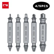 

Broken Screw Extractor Set Drill Bit HSS Stripped Damaged Screw Bolt Remover Extractor Easily Take Out Demolition Repair Tool