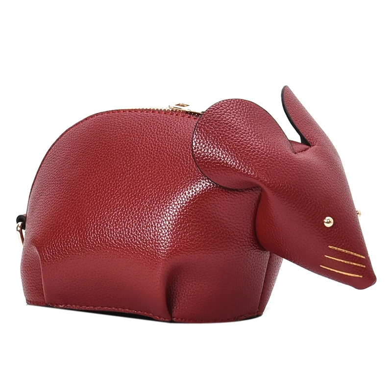 

2020High-end fashion mouse-shaped shoulder bag diagonal bag suitable for ladies children high-end PU leather material design
