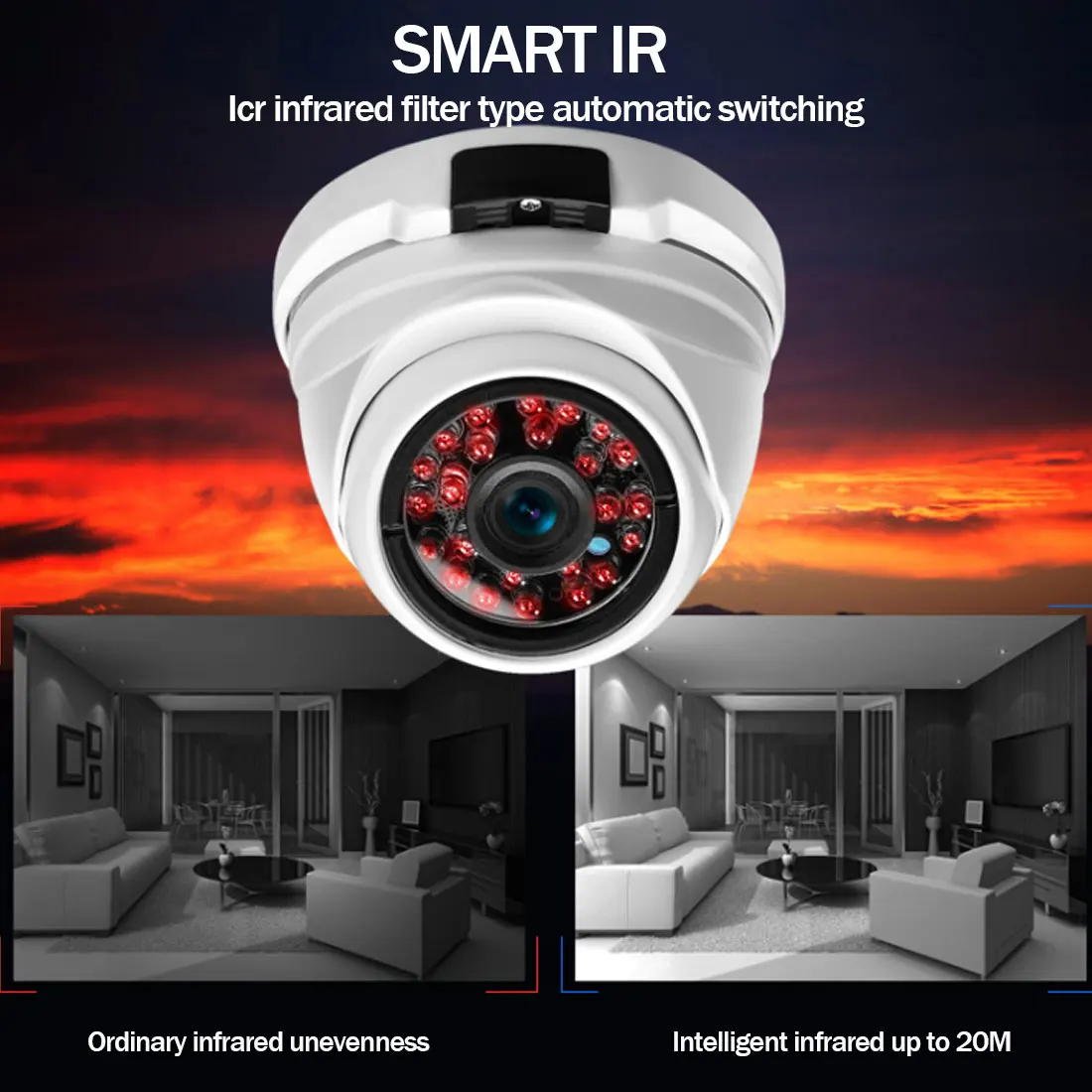 5MP водонепроницаемая IP66 5MP/4MP/2MP H.265+ 25Fps AHD варифокальная камера видеонаблюдения 5,0 AHD/TVI/CVI/CVBS 4 в 1 камера