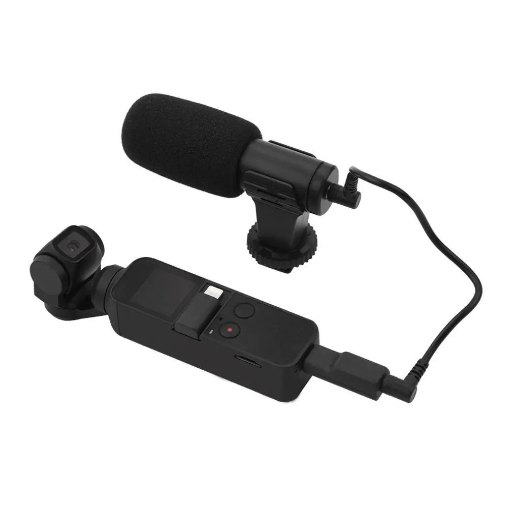 Стерео фотография камера Микрофон для Dji Osmo DSLR камера фотографический профессиональный микрофон интервью микрофон штатив