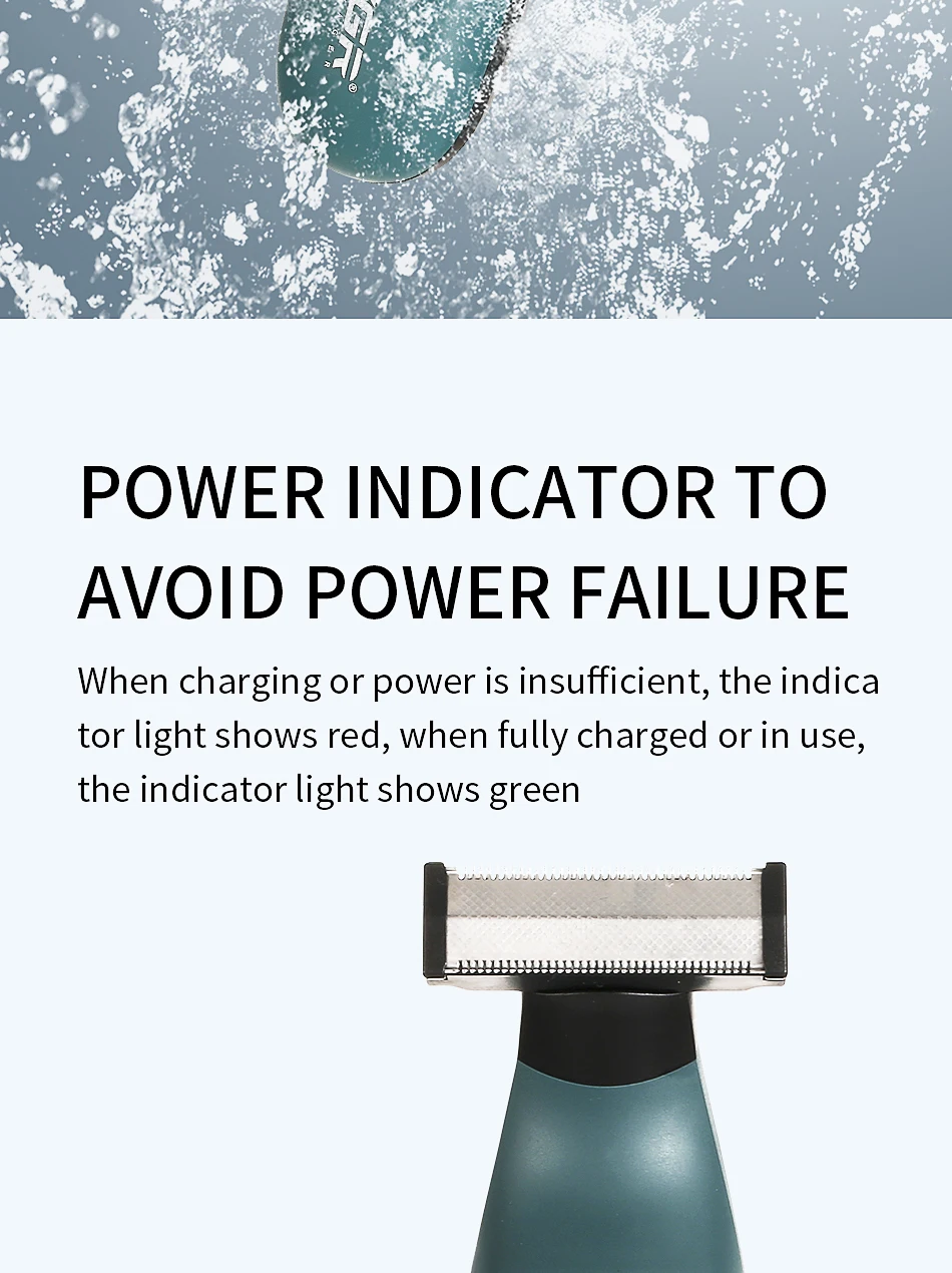 VGR V-393 One Blade Washable Shaver description image 7