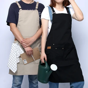 

Barber Unisex Aprons Women Men Adjustable Kitchen Aprons for Cooking Baking Restaurant Cooking Sleeveless Aprons