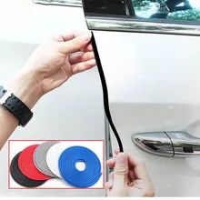 Резиновый протектор для автомобильной двери, защита от царапин, стикер против столкновений, резиновые уплотнительные полоски