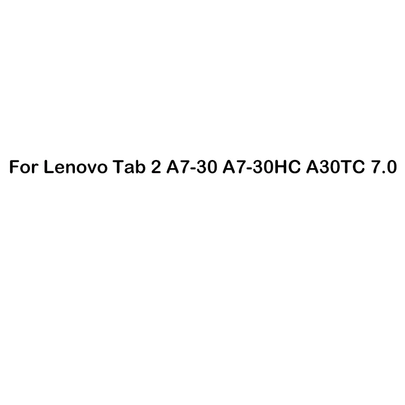Прозрачный мягкий планшетный чехол для lenovo Tab P10 E10 E7 E8 M10 силиконовый чехол ТПУ задняя крышка lenovo Tab 2 3, 7, 8, 4 10 плюс X104 X605 X705 - Цвет: Lenovo Tab 2 A7-30
