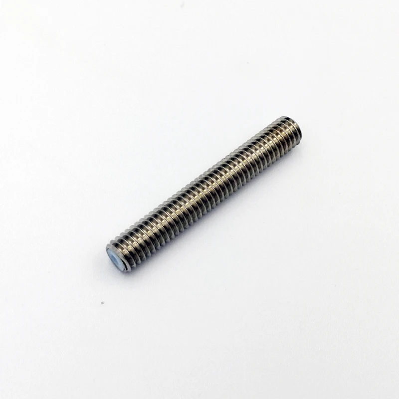 3d принтер V5 PTFE трубка MK8 тефлон горло подачи сопла M6x26 30 40 50 мм Makerbot запчасти экструдер 1,75 мм Поставки 1 шт - Цвет: M6x40mm
