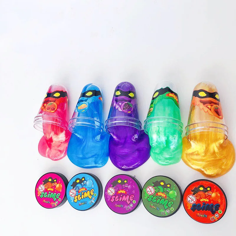 

Creative Anti stress Ninja Crystal Mud Handmade DIY Slim Hot Sale Soft Clay Children's Toys