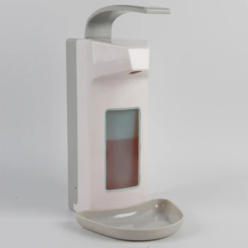 

new air purifier for hotel bathroom wall-mounted elbow pressure soap dispenser hand sanitizer alcohol air disinfection dispenser