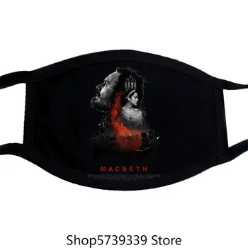 

Macbeth Movie Poster Mask White Washable Reusable Mask for Unisex Black