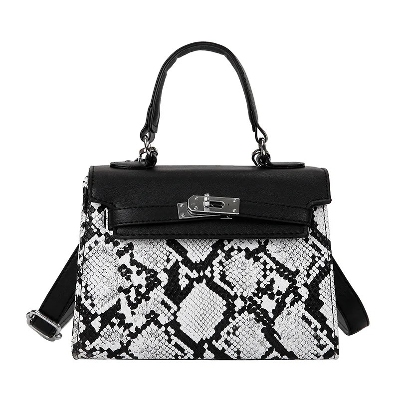 Youda женская сумка со змеиным узором, Модная стильная Большая вместительная женская сумка на плечо, ретро сумка для покупок, Классическая сумка-мессенджер