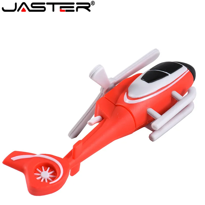 JASTER мультяшный вертолет usb флэш накопитель 4 ГБ 8 16 32 64 Флешка U диск 2 0 Подарочный