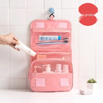 

Carry A Fashionable Korean-style Hook Wash Bag, Travel Toothbrush, Toothpaste, Cosmetic Storage and Finishing Bag