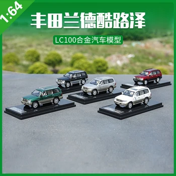 

1:64 Toyota LAND CRUISER LC100 Alloy Model Car Static Metal Model Vehicles For Collectibles Gift