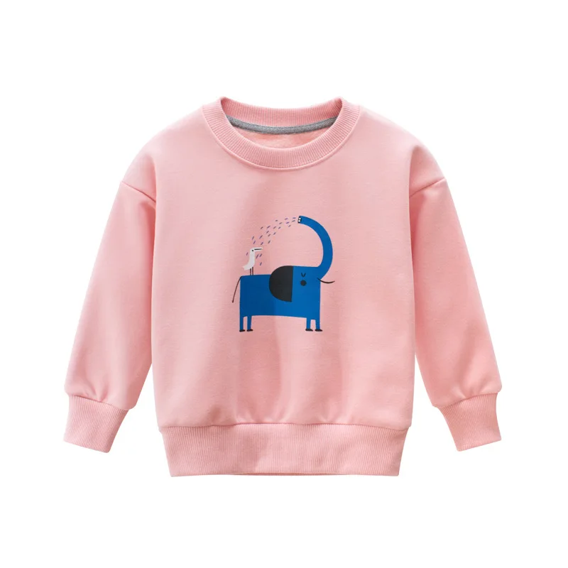 Kids Hoodies Casual Cartoon Print Long Sleeve Sweatshirts for Girl Boys Clothing New Arrival High Quality Children Pullover