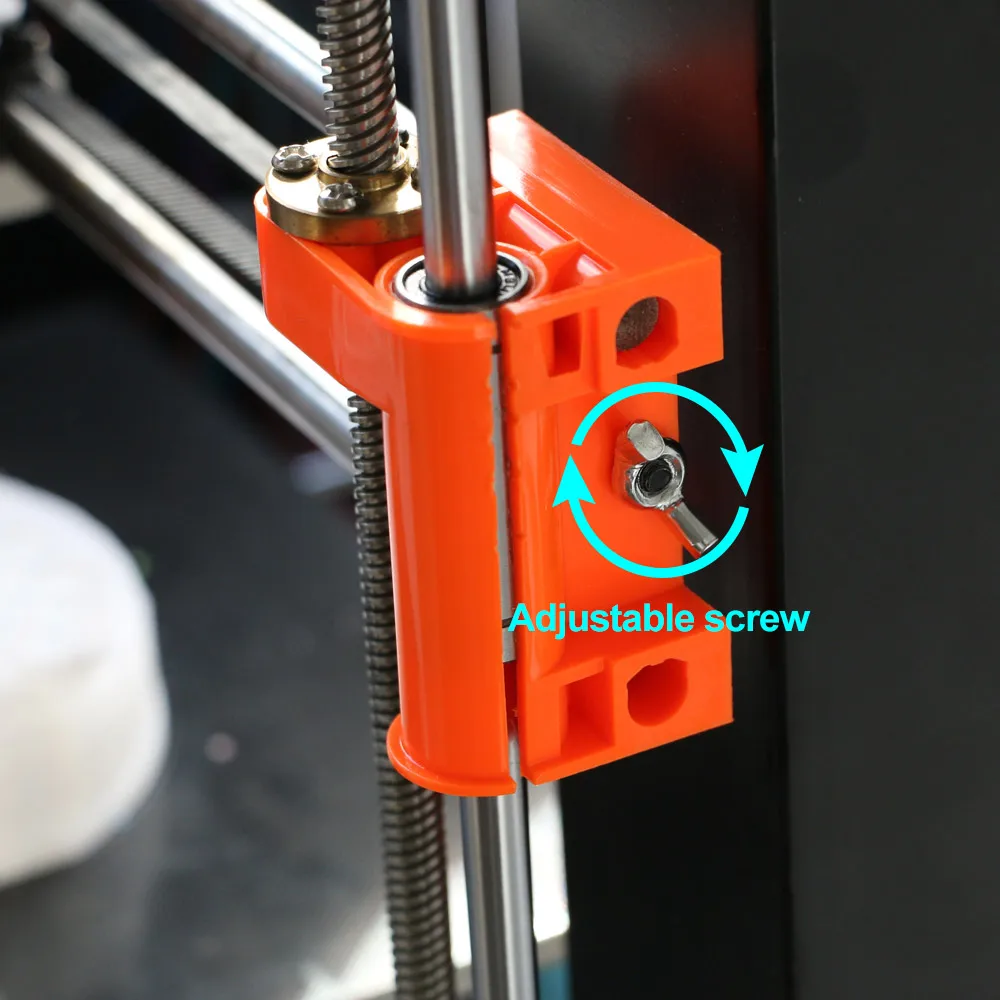 3d принтер части X-Axis конец пластиковые впрыски части M8 винты для A8/P802