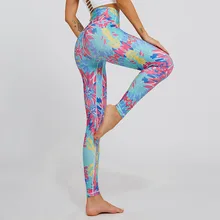 Женские леггинсы с принтом для тренировок, высокая талия, тонкая одежда для спортзала, штаны для фитнеса, бега, йоги, набедренные штаны, тренировочные брюки для йоги, спортивные брюки