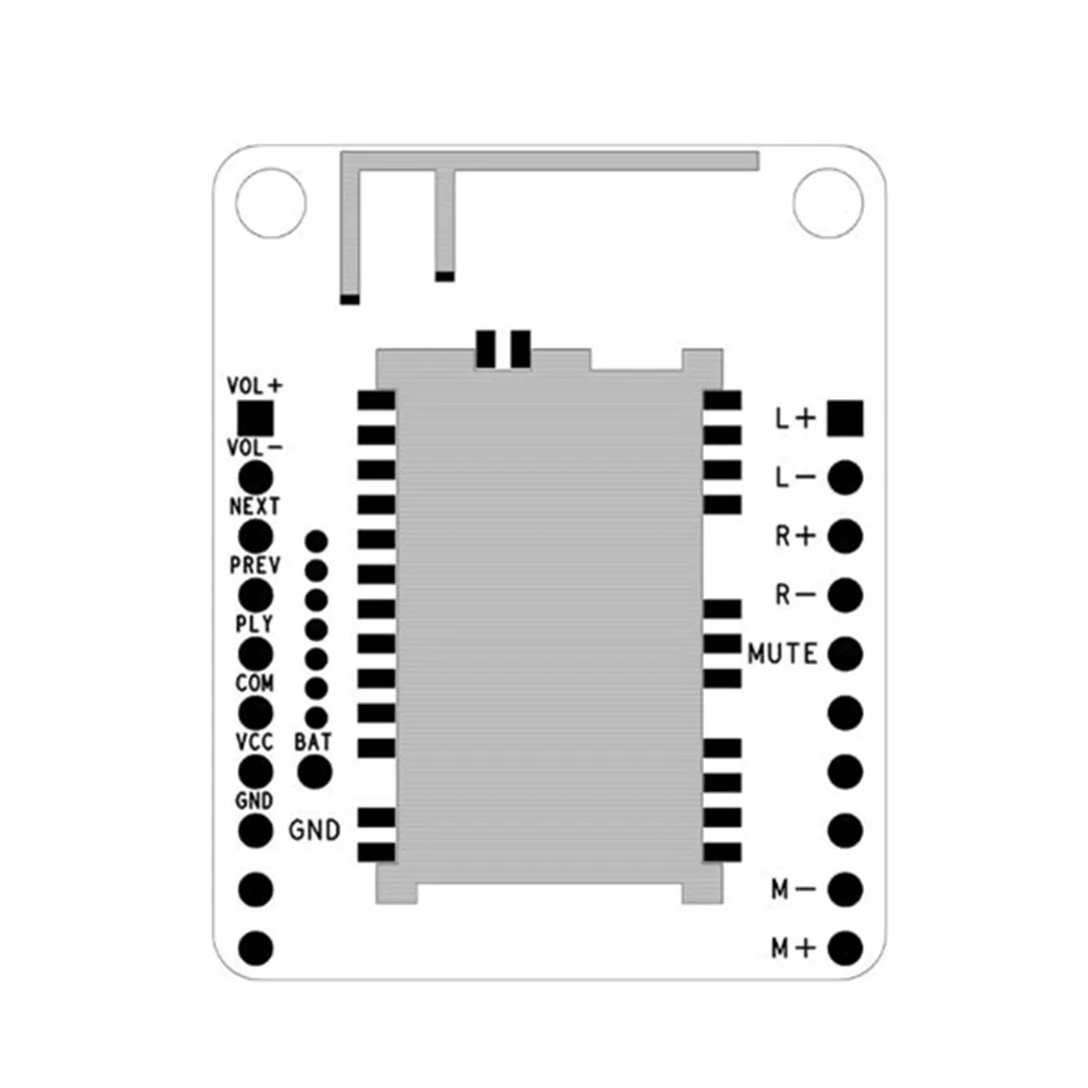 Taidacent DC 5V Amplifier CSRA64215 APTXLL Lossless Music Hifi Bluetooth 4 2 Audio Amplifier Receiver Board 5W 2