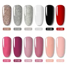 6 шт. акриловый порошок поли гель для ногтей лак для ногтей украшения для дизайна ногтей кристалл маникюрный набор профессиональные аксессуары для ногтей