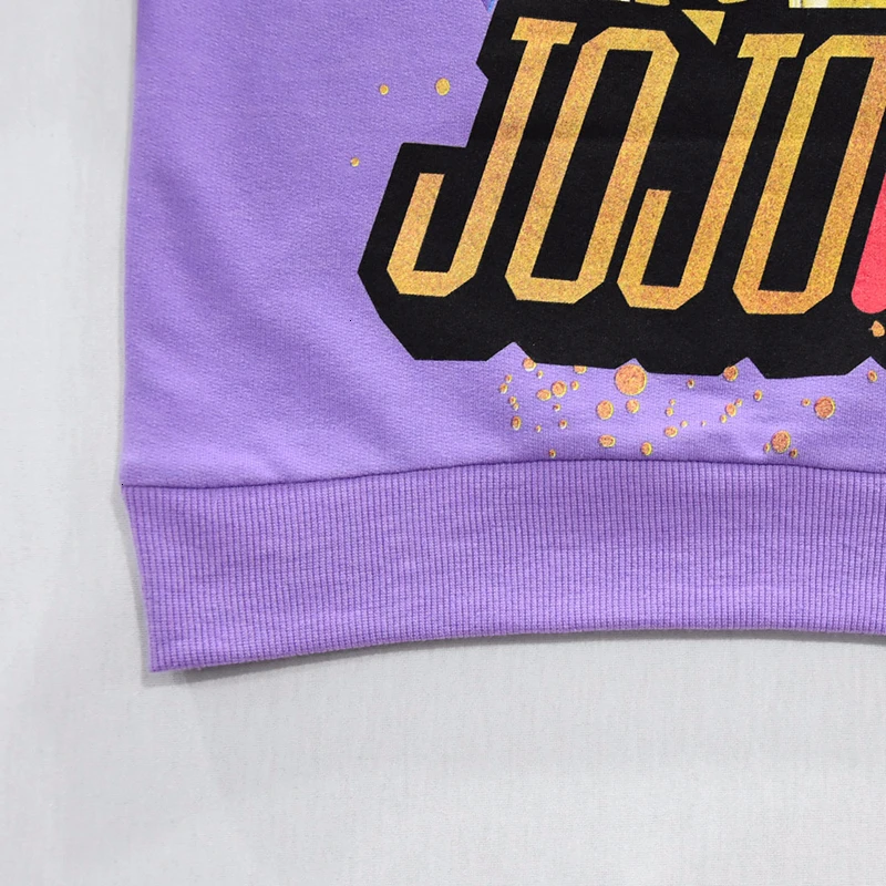 JOJO Siwa/весенне-осенние детские толстовки с капюшоном и рисунком из мультфильма; толстовки с капюшоном и длинными рукавами для девочек; леггинсы; повседневная одежда