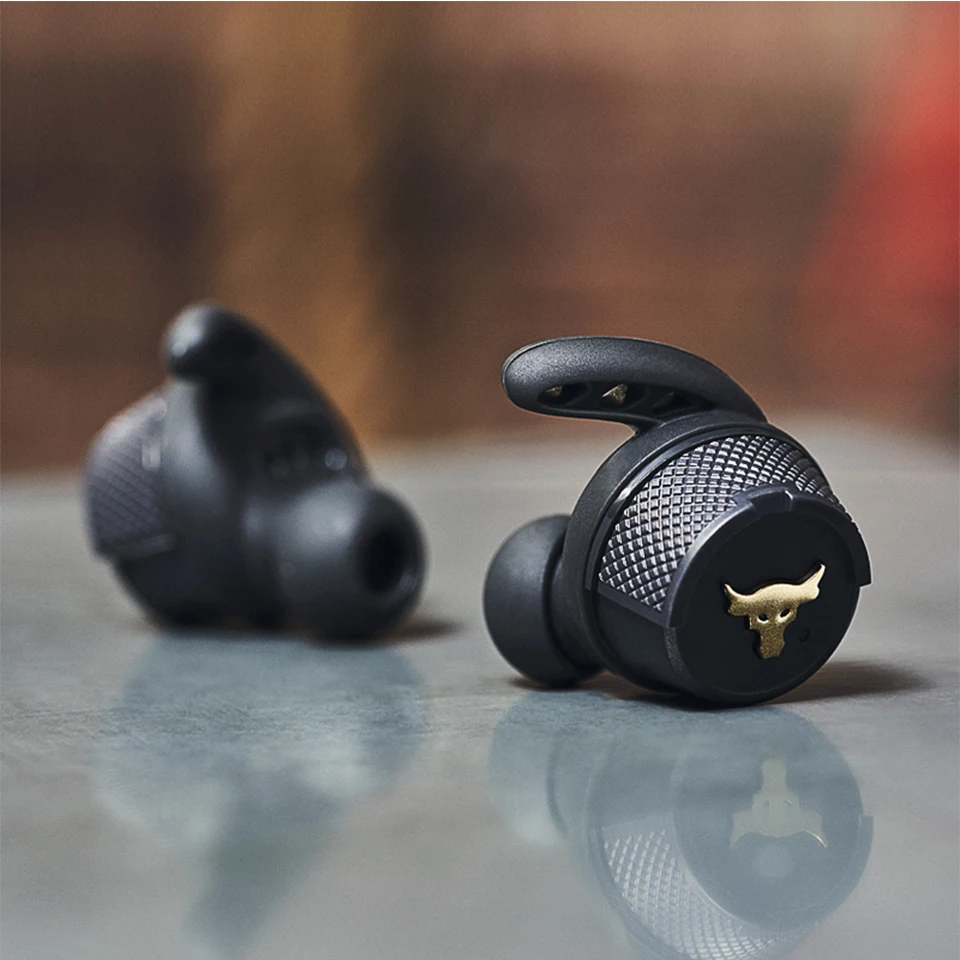 Original JBL UA FLASH PROJECT ROCK Ture Wireless Earphone Bluetooth Sport Waterproof Earbuds Handsfree Call with Mic Charge Box