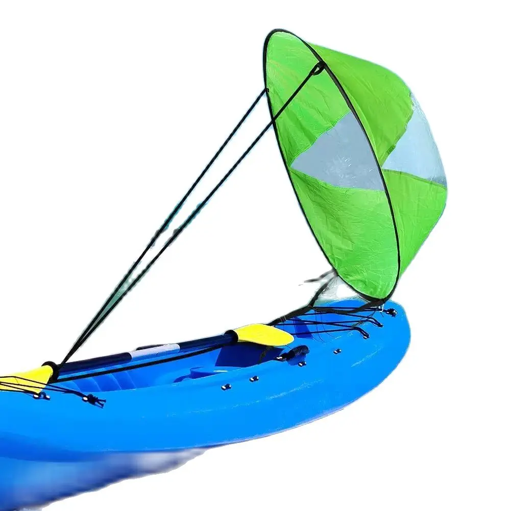 2021FoldableKayakBoatWindSailSummerSurfingWindPaddleDurable
