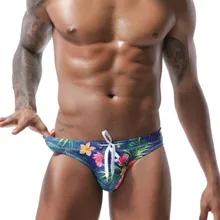 Сексуальный цветочный Мужской купальный костюм, бикини для геев, мужские плавки, мужские плавки, купальный костюм Sunga с низкой талией, купальный костюм для серфинга, спортивная одежда, шорты
