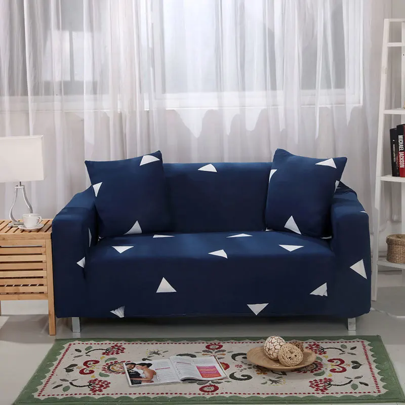 Эластичные Чехлы для дивана в скандинавском стиле для гостиной, диван, угловой чехол для дивана - Цвет: SF--436