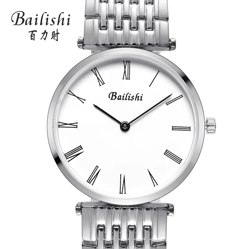

Watch Top Grade Simple Ladies' Watch Waterproof Steel Belt Ultra-Thin Diamond Set Quartz Watch Small Dial New Style WOMEN'S Watc