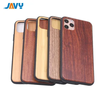 

JAVY Natural wooden case For iPhone X XR XS 11 Pro Max 8 7 6 6S Plus Phone Cover For Samaung Galaxy Note 9 S9 S10 S10e