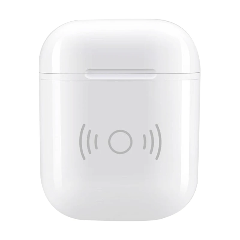 Qi Беспроводное зарядное устройство чехол для Apple AirPods Bluetooth наушники