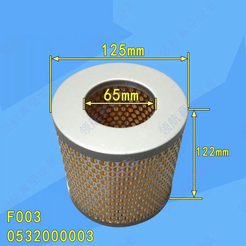 

made in china air filter 0532000003 for 63/100 type vacuum pump FE003