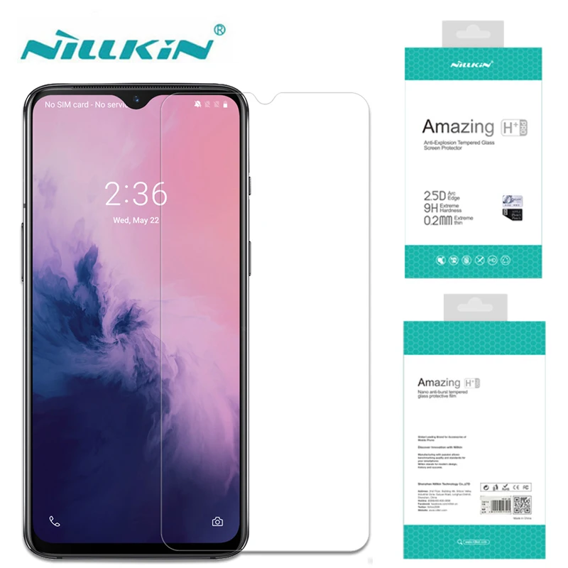 Для ONE Plus 7 oneplus 7 закаленное стекло Nillkin H+ PRO защита экрана из закаленного стекла для oneplus 7 one plus 7 закаленное стекло
