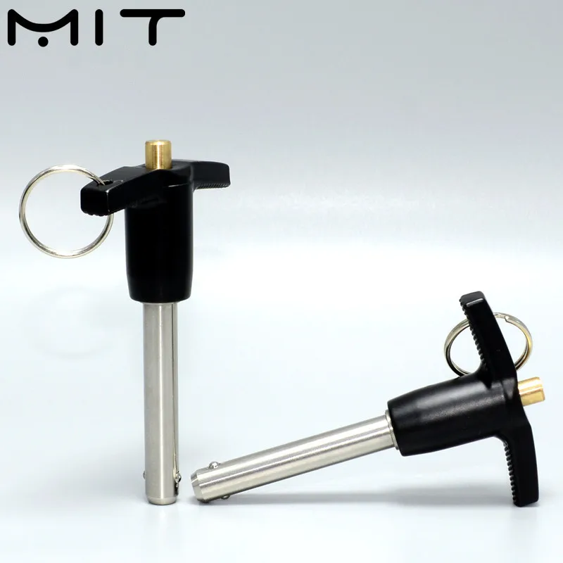 1PCS Stainless Steel Ball Lock Pins T-handle Quick Release