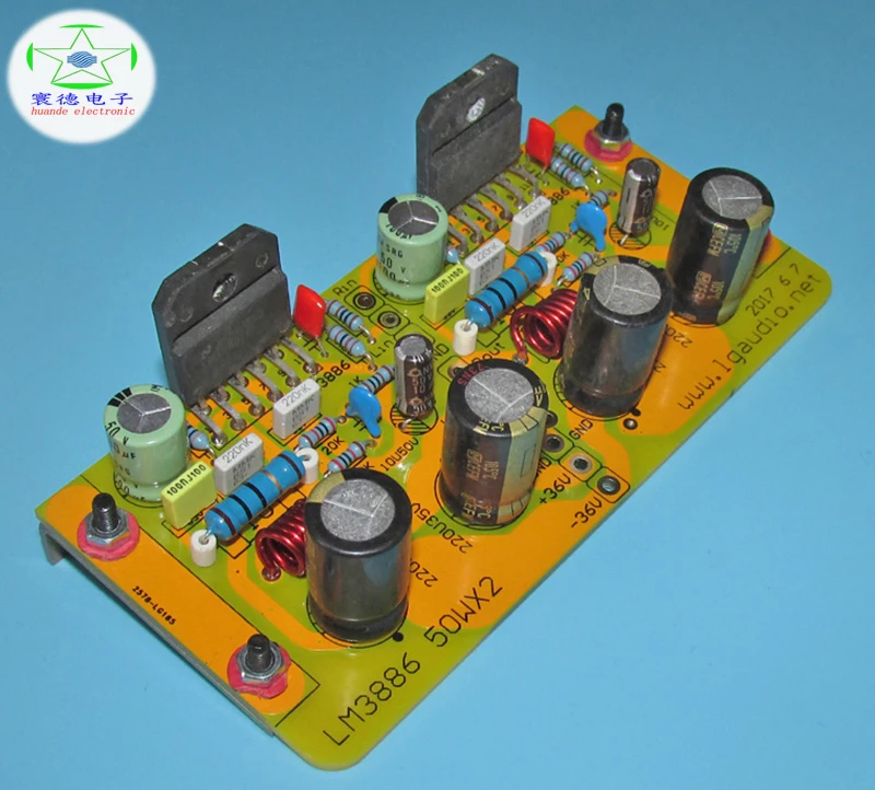 LM3886 усилитель мощности двухканальный 65 Вт* 2 усилитель мощности