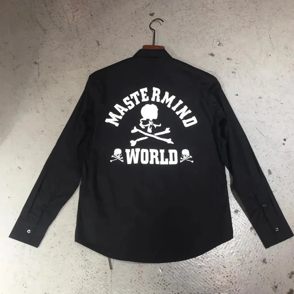 Мужские футболки Mastermind World t-shirt лучшее качество бурение логотип Mastermind тройники Япония Harajuku топы для женщин - Цвет: 3