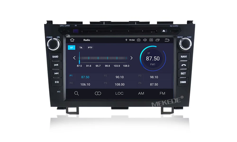 MEKEDE автомобильный Радио мультимедийный плеер 2 din " Android 9,0 PX5Auto DVD Радио Навигация для Honda CRV 2006-2011 стерео wifi navi gps