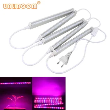 

New Full Spectrum T5 Tube Led Grow Light 5W 10W 15W 20W 25W 110V 220V LED Plant Lamp Hydroponic for Greenhouse Flower EU US Plug