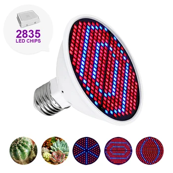 Led Grow Light Growth Lights E27 Phytolamp for Plant Lamp Full Spectrum Grow Lamp Grow Lamp Indoor Lighting Hydroponic Tent Bulb 1