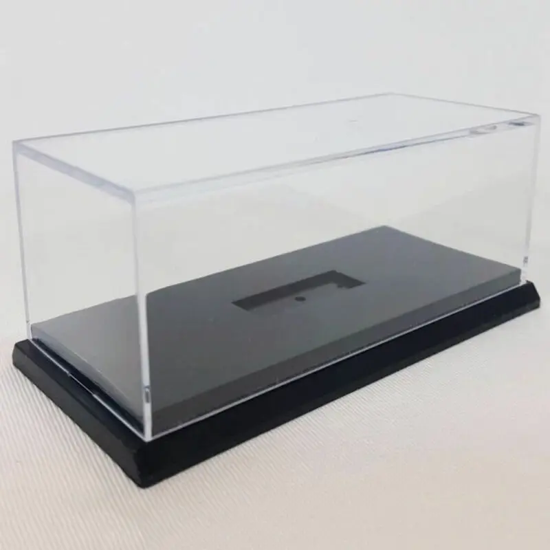 

New Display Box Acrylic Clear Plastic Large 100x 5 X 6cm Perspex Case Dustproof