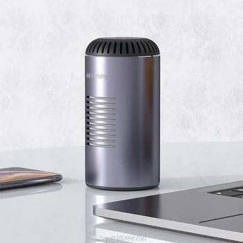 

LED UV Sterilize Filter Air Purifier USB Charging Night Light Air Cleaner Anion Ionizer Negative Ion Generator N12 20 Dropship