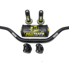Мотоцикл 28 мм CNC 1-1/" Fat Bar руль Грипсы колодки для KTM HONDA KAWASAKI SUZUKI YAMAHA Protaper Pro Dirt Bike Motorcross