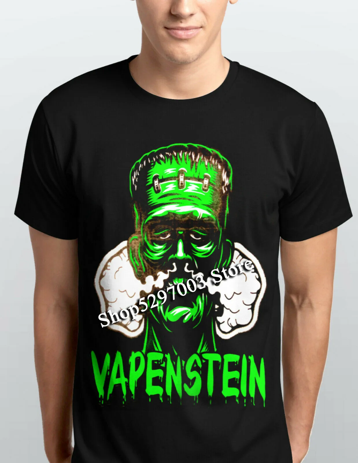 Frakestein Vapestein Vape Vapist Забавный Vaping для Vaper Lover Men'S детская футболка спортзала |