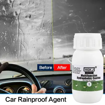 

HGKJ-1 Multi-function Car Shoes Nano Glass Hydrophobic Coating Rainproof Agent Water Repellent Auto Glass Cleaning Tool TSLM2