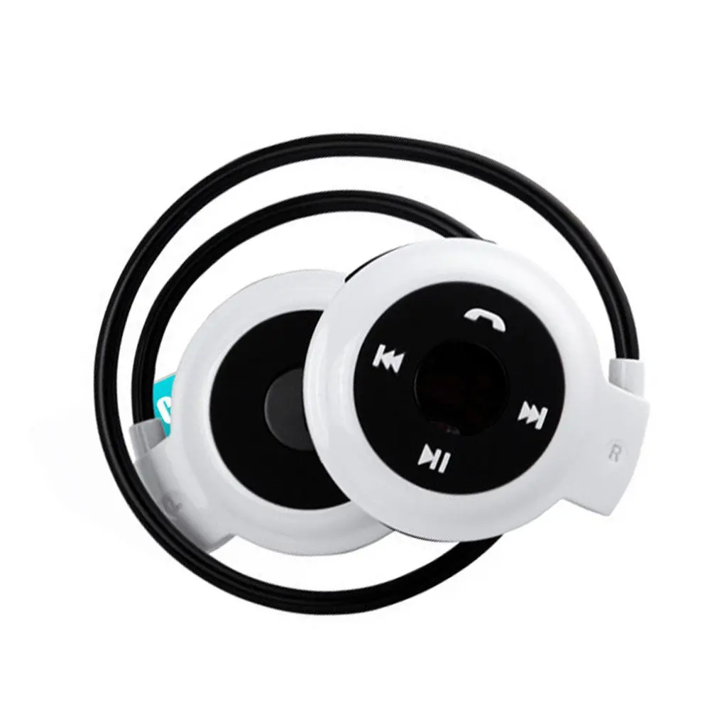 Ear Hook Mini Sports Wireless Bluetooth Headset Hi-Fi Handsfree Stereo Earphone Support TF Card For MP3 Player | Электроника
