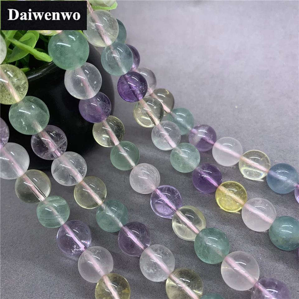 

Разноцветные хрустальные бусины из натурального камня для браслета