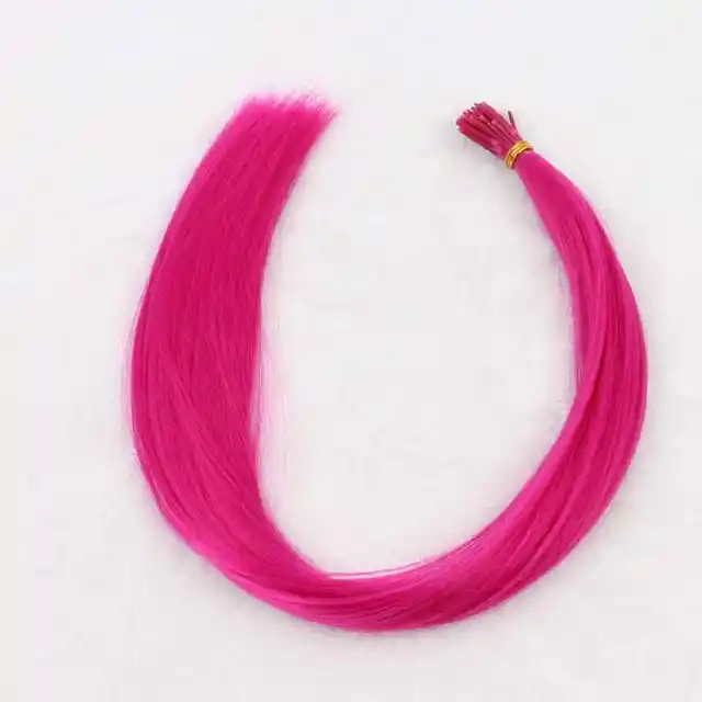 I Tip Feather Synthetic Pre Bonded Hair Extensions Luxury for Braiding 22
