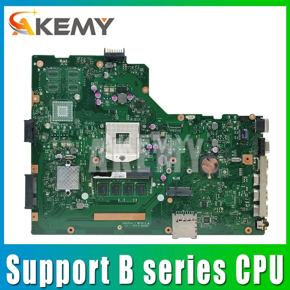 Для ASUS A75A X75A X75A1 X75VB материнская плата ноутбука i3 15 i7 SLJNV Поддержка B серии CPU REV: 2 0 4