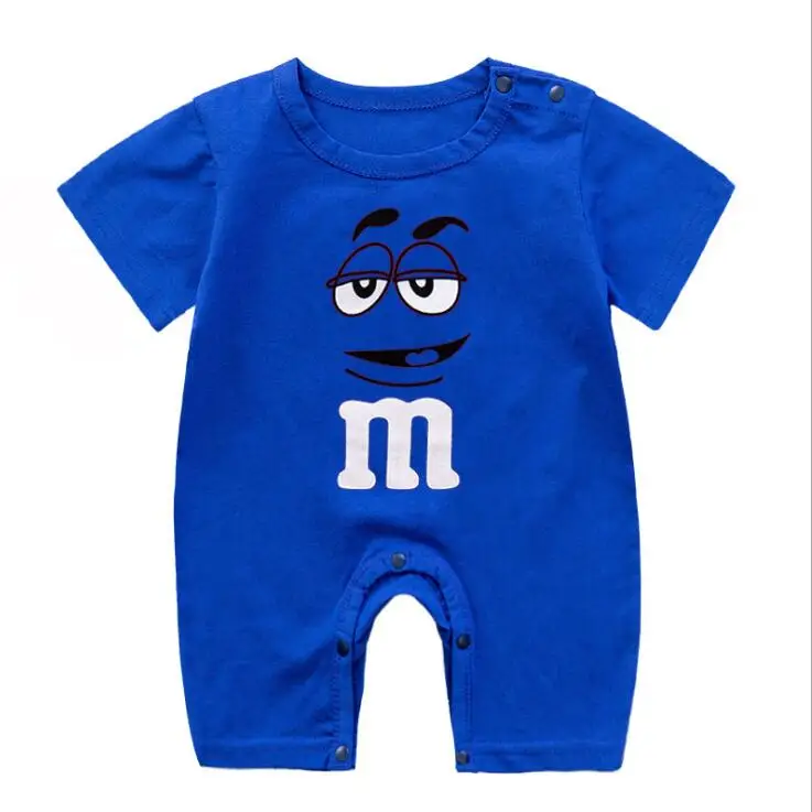 Warm Baby Bodysuits  2022 brand summer baby girl boys clothes one-pieces jumpsuits baby clothing , cotton short romper infant clothes roupas menina vintage Baby Bodysuits