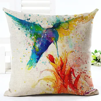 

GYK140 Home Decor Comfortable Chair Back Seat Print Cushions (No Filling) Sofa Pillowcases