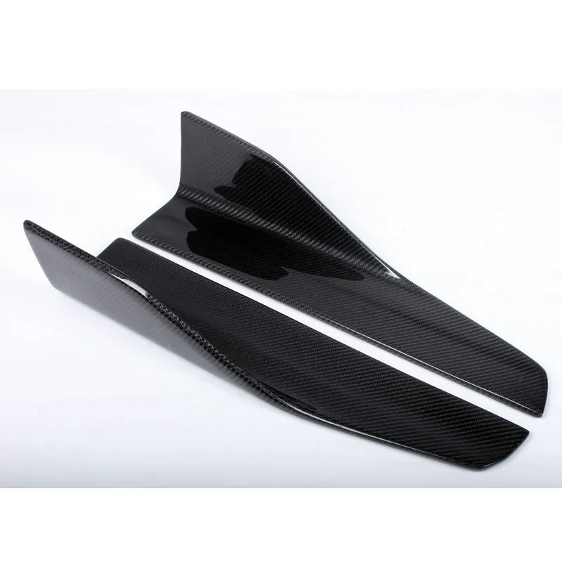 For BMW 3Series G20 F30 F34 E36 E46 E90 E92 E93 M3 Carbon Fiber Side Skirts Side Scuff Plate Spoiler Wing Car Accessories