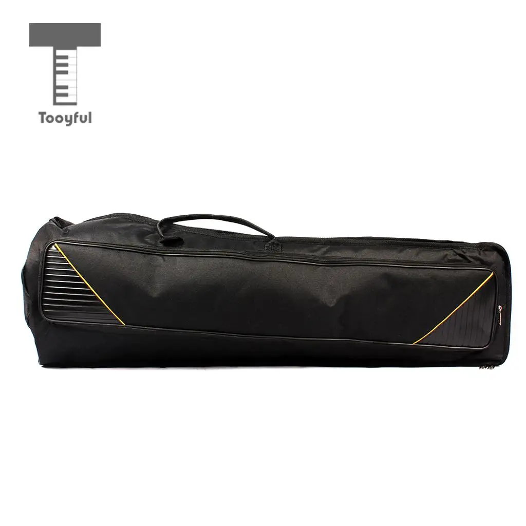 Прочный Оксфордский тканый мешок музыкальный инструмент тромбон тенор Gig сумка для переноски сумка на плечо чехол аксессуар